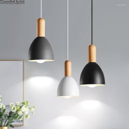 Pendant Lamps Nordic LED Light Hanging Lamp Bedroom Bedside Restaurant Modern Kitchen Foyer Atelier Shopwindow Indoor Lighting Fixture