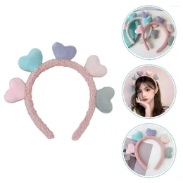 Bandanas Headband Heart Hair Day Valentines Valentine Head S Band Bopper Accessories Headwear Love Year Hairband Antenna Hoop Shaped