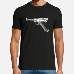 Men's T Shirts Luger Parabellum Pistol Men T-Shirt Short Sleeve Casual Cotton O-Neck Summer Shirt