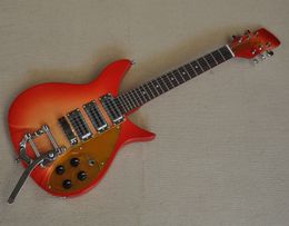 6 Strings Electric Guitar with Tremolo Bridge Rosewood Fingerboard 3 Pickups can be customized