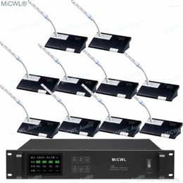Microphones Genuine MiCWL Digital Wireless Gooseneck Microphone Conference Audio Meeting Room System President Delegate A10M-A102