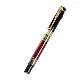 0.5mm Classic Signature Pen Wood Grain Business Water-based Ballpoint Metal Writing Birthday Gifts Office & School Supplies