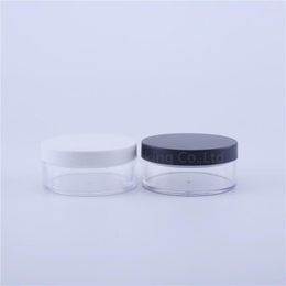 Storage Bottles Puff Box 500pcs 50g Loose Powder Jar 50ml Empty With Rotating Sifter