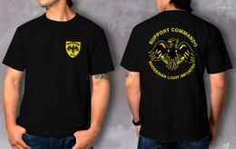 Men's T Shirts Rhodesian Light Infantry Support Commando Bush War T-Shirt. Summer Cotton Short Sleeve O-Neck Mens Shirt S-3XL