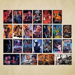 Classic Star Movie Metal Poster Metal Tin Sign Plates Wall Decor for Bar Pub Club Man Cave Plaque Metal Vintage Film Art Painting Personalised metal sign Size 30X20 w01