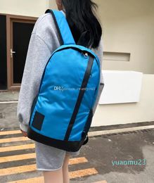 Newest Designer Men Women Backpack Shoulder Bags Outdoor Sports Canvas Travel Bag High Capacity Two Way Zipper With Dust Bag 88