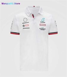 wangcai01 Men's T-Shirts f1 T-shirt Racing lapel POLO shirt Formula 1 fans short-seved tops Car culture quick-drying clothes can be Customised 0307H23