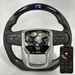 Carbon Fiber Steering Wheels Customized for Chev-rolet GMC Car Styling Racing Wheel