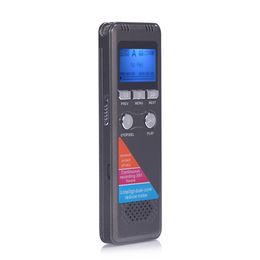 16GB Memory Digital Voice Recorder Voice Activated Recorder Rechargeable with Playback Tape Recorder with LCD Colour Screen MP3, USB Flash driver function PQ132