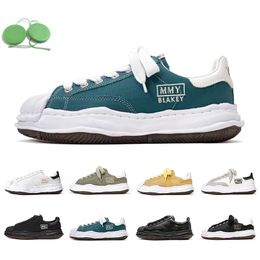 MMY Maison Mihara Yasuhiro Shoes Best-quality Running Original Sole Low Cut Canvas for Men Women Miharayasuhiro Toe Cap Sneakers Mens