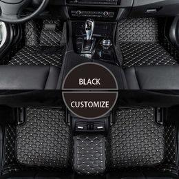 Carpets Car Floor Mats For Opel Insignia Corsa D Astra J K H Zafira Mokka Vectra Meriva Custom Leather Foot Pad Auto Accessories R230307