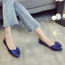 Dress Shoes Woman Ballet Flat's Boat Female Flats Loafers Sandals Decoration High Quality European Brand Design 230307