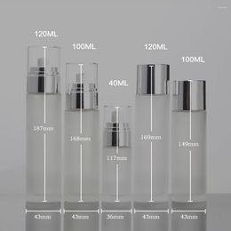 Storage Bottles Superior Quality Lotion Bottle Container 40ml Press Pump Packaging For Men Skin Care