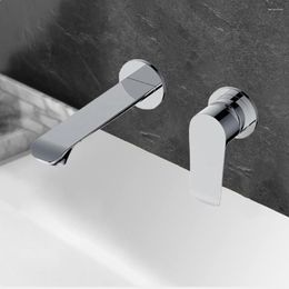 Bathroom Sink Faucets Vanity Faucet Accessories Grifos De Lavabo NERO RVS Wandmengkraan Zwart