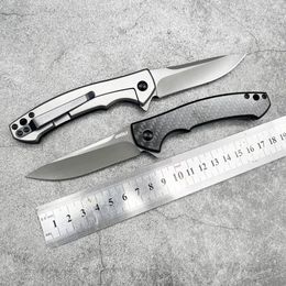 ZT0450CF Folding Knife G10 carbon fiber d2 blade EDC Tool Fast Open Outdoor Camping Hunting Military Tactical Gear survival Combat Defense Pocket EDC knives