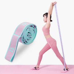 Resistance Bands Segmented Band Digital Yoga Leg Stretch Strap for Ballet Dance Gymnastics Exercise Flexibility 230307