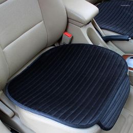 Car Seat Covers Cover Front Flocking Cloth Cushion Non Slide Auto Accessories Universa Protector Mat Pad Keep Warm In Winter