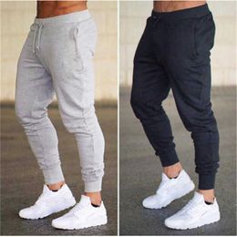 Men's Pants Men's Sports Jogging Pants Casual Pants Daily Training Cotton Breathable Running Sweatpants Tennis Soccer Play Gym Trousers Z0306