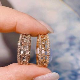 Cluster Rings Luxury Elegant Brazil Initial Stackable Rings for Women Wedding CZ Finger Rings Beads Charm Ring Bohemian Beach Jewellery J1918 G230228 G230307