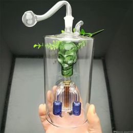 Smoking Accessories Four-claw Philtre kettle under super-large upper Skull Glass Bongs Glass