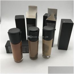Foundation Makeup Liquid Fix Fluid 15 35Ml Face Highlighters Concealer Nc Nw Drop Delivery Health Beauty Dhvck