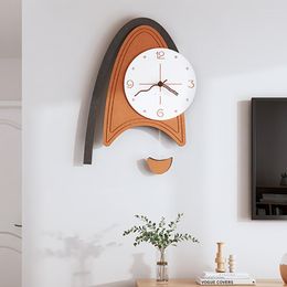 Wall Clocks Luxury Kitchen Large Clock Electronic Silent Original Creative Nordic Hanging Reloj Pared Decoration Home T50GZ