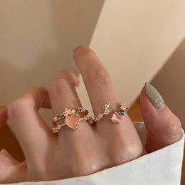 Band Rings Bohemian Slim Wedding Dainty Rings For Women Delicate Cubic Zirconia Light Gold Color Proposal Finger Gift Fashion Jewelry Gift AA230306