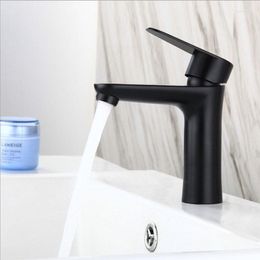 Bathroom Sink Faucets Black Paint Basin Faucet Ancient Matte And Cold Wash Stainless Steel