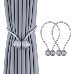 Curtain 1Pc Pearl Tie Rope Backs Holdbacks Buckle Clips Accessory Rods Accessoires Hook Holder Home Decorations