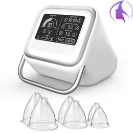 Breast Enlargement Vacuum Therapy Machine 150ML L-Size Cups Vacuum Cupping Machine Cupping Massager Spa Machine Home use