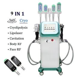 5handles cryolipolysis machine rf cavitation body slim lipolaser weight loss 360 cryo cellulite reduction machines
