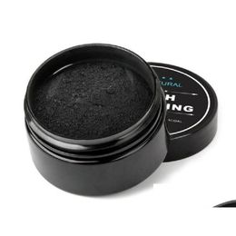 Teeth Whitening Food Grade Powder Bamboo Dentifrice Oral Care Cleaning Natural Activated Organic Charcoal Coconut Shell Tooth Drop D Dht8A