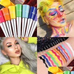 Eyeliner Cmaadu Color Liquid 17 Colors Matte Quick Dry Long Lasting Natural Cosmetics Makeup Eye Liner Drop Delivery Health Beauty Ey Dhhnb