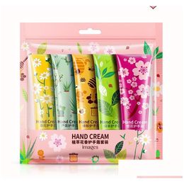 Other Skin Care Tools 5Pcs/Lot Images Hand Cream Plant Extract Fragrance Moisturising Nourishing Suit Oilcontrol Antichap Wrinkle 30 Dhjud