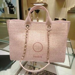 Chanel Deauville Tote - IMMACULATE dust bag, shopper bag