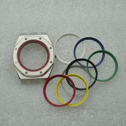 Watch Repair Kits 31.5mm Ring Resin NH35 Case Bezel Chapter Inner Shadow For Replacement Parts Tools