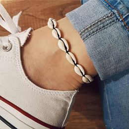 Anklets Bracelet Foot Jewelry Retro Anklet For Women Girls Ankle Leg Chain Charm Sea Shell Bohemian Ethnic Wind Fashion Anket Seau22