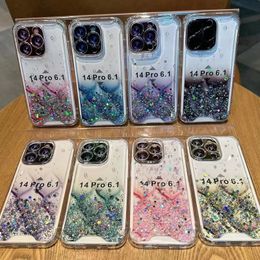 Luxury Girls Case FOR iPhone 14 13 12 Pro Max Clear Hard Gliter Shiny Slim Shell Shockproof Bling Protective Cover Women