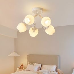 Chandeliers Nordic Chandelier Modern Ceiling Lamp For Living Room Bedroom Decor Loft Dining White Branch Led Lustre Lighting Fixtures