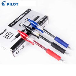 Gel Pens Pilot G2 07 05 blsg2 Retractable Premium Gel Ink Roller Ball Pens Fine Pt 07mm Extra Fine 05mm J230306