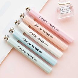 Gel Pens 1 Piece Lytwtw's Stationery Cute Kawaii Lipstick School Officel Supplies Gel Ink Pen Gift J230306