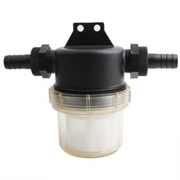 Watering Equipments 20mm 25mm Water Filter Transparent Large Flow Garden Irrigation Agriculture