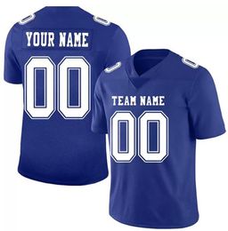 Custom name and number Football Jerseys SIze S-XXXL 12