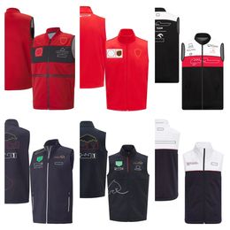 F1 racing suit new team vest autumn and winter men's clothing team Customised with the same paragraph.
