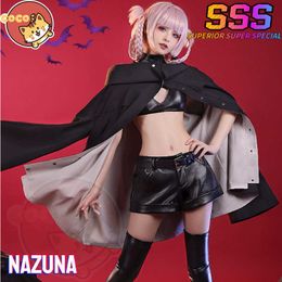 Anime Costumes CoCosSSS Anime Call of The Night Vampire Nazuna Cosplay Come Anime Yofukashi No Uta Cosplay Nazuna Nanakusa Gothic Come Z0301