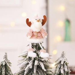Christmas Decorations Decoration Hanging Gift Toys Pendant Old Man Snowman Doll Tree Mini Cute Angel Girl Party