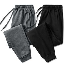 Men's Pants Men Sport Pants Straight Training Trousers Comfortable Home Running Pants 100Cotton Stretch Fitness Joggers Pants Plus Size 8XL Z0306