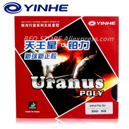 Table Tennis Raquets YINHE URANUS POLY Rubber Pipsout URNUS Original Ping Pong Sponge 230307