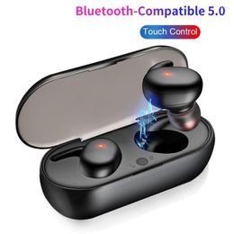 5.1 Earphones 3500mAh Charging Box Wireless Headphone 9D Stereo Sports Waterproof Earbuds Headsets With Microphone