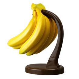 Storage Holders Racks Modern Banana Hanger Sturdy PP Holder Display For Home Save More Space Keep Fruits Fresh Longer 230307